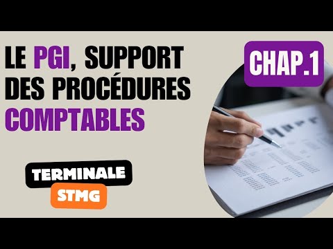 Final year STMG - FINANCE MANAGEMENT - Chapter 1 - The ERP system, supporting accounting procedures