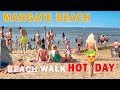🇬🇧 England Beach Walk 2023 | MARGATE BEACH - Most Beautiful Sandy Beach near London | Hot Beach 4K