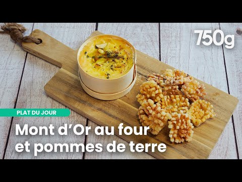 Crispy Potato Flowers with Mont d'Or