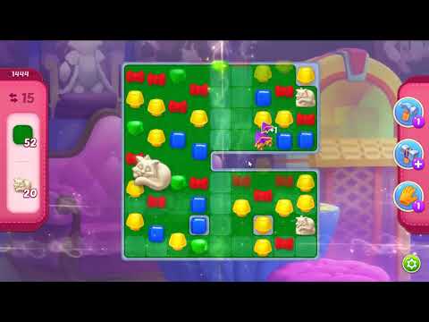 Homescapes level 1444 - 19 Moves - No Boosters #Bubunka