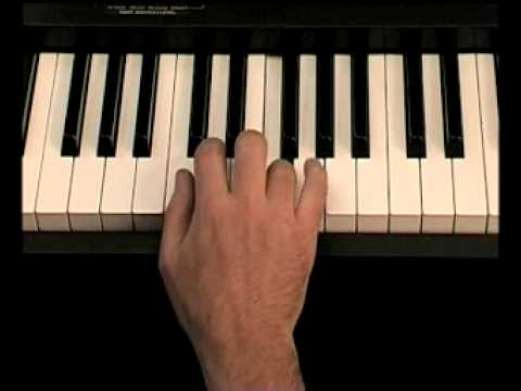 Corso di pianoforte: posizione della mano sulla tastiera