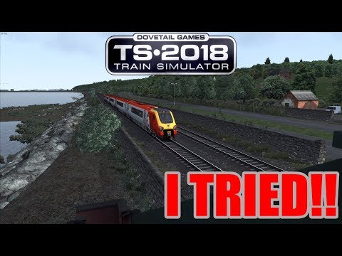 CONSTANT CRASHING!! (TS2018) LLandudno to Crewe (kinda)!