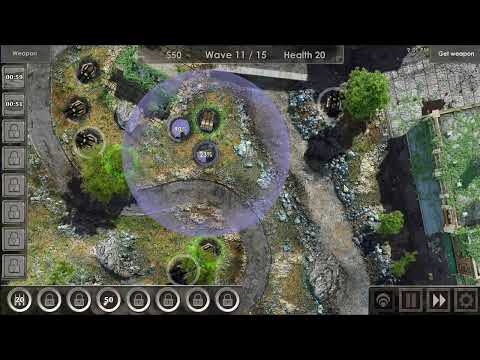 Defense Zone 3 HD -  Mission 1 - Nightmare (No Damage) Walkthrough