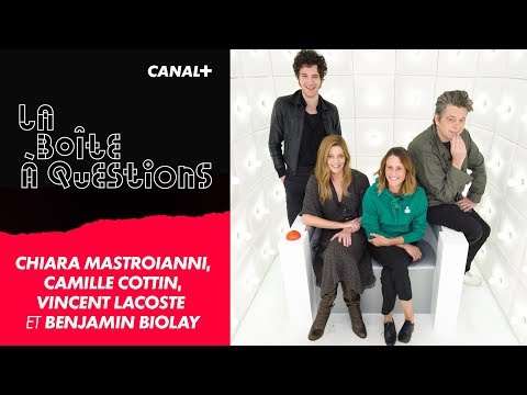 BAQ : Chiara Mastroianni, Camille Cottin, Benjamin Biolay et Vincent Lacoste – 01/10/2019