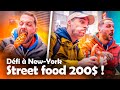 Challenge 200$ de STREET FOOD à New York !