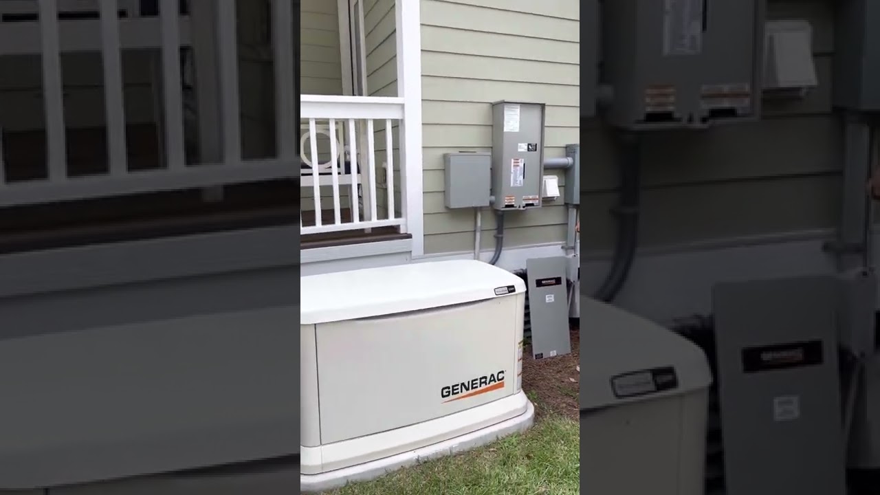 Full system test of your Generac Generator and Transfer switch