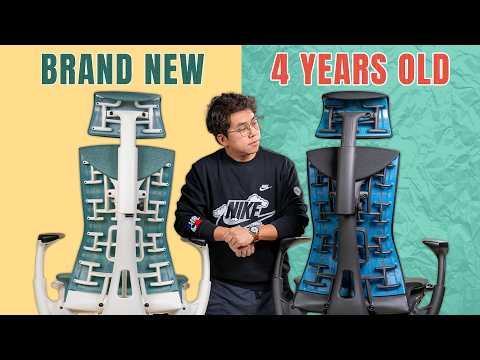 This Chair Gets BETTER The More You Sit In It - New vs Old Gaming Herman Miller Gaming Embody