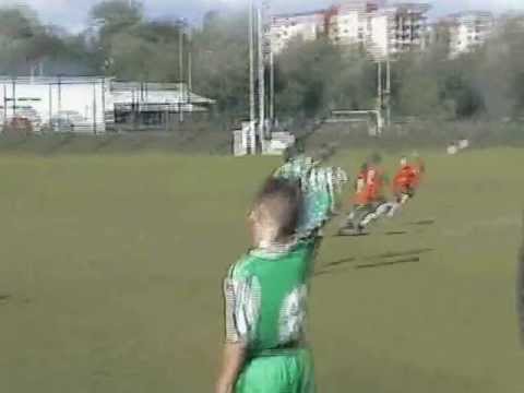 Mecz Zagłębie Sosnowiec - AKS Niwka Sosnowiec 1-Połowa.wmv