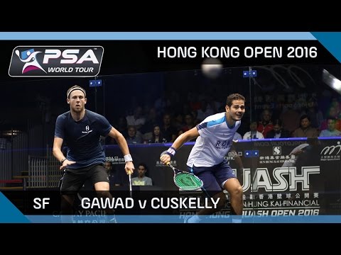 Squash: Hong Kong Open 2016 - Gawad v Cuskelly - SF Highlights