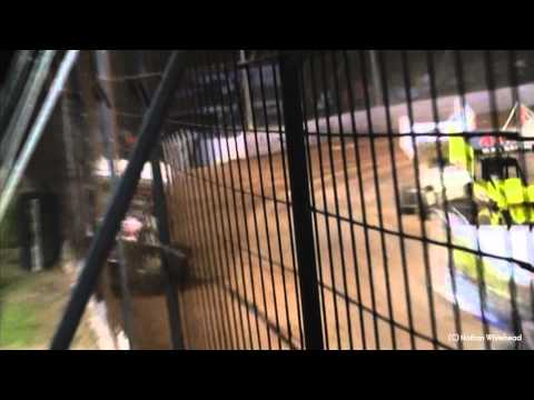 Lightning Sprint Crash - Nowra Speedway 7-1-12