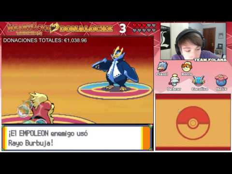VIOLAN A FOLAGORO EN LA LIGA  | Pokemon Heartgold Donalocke