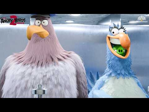 Angry Birds 2 - Birds & Pigs Sneak into Eagle Island! 🏝️ | Animated Cartoon Movie Hindi Dubbed