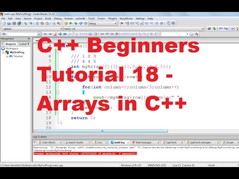 C Tutorial for Beginners 1 Installing CodeBlocks and Getting Started For Absolute Beginners