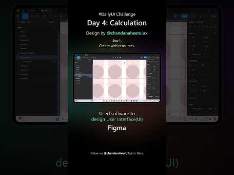 🎨 Daily Ui challenge Day 4 - Calculation App  @chandanaheerUiUx  #figma #dailyui #designcommunity