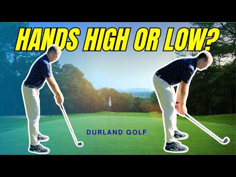 Hands Too High or Hands Too Low? Fix This Setup Mistake — Durland Golf School instruction video