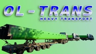 preview picture of video 'Liebherr Crane Oversize Load 1/2'