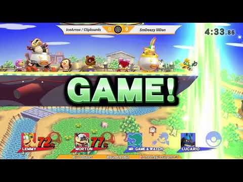 Resurgence 3 Wii U Doubles (Round Robin) - IceArrow / Clipboards  vs. SmDeezy / lilDan