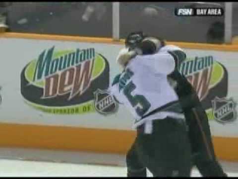 George Parros vs Rob Davison