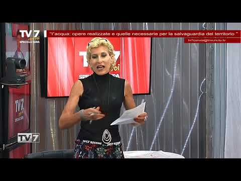 Tv7 con Voi sera del 26/6/2018 - l’acqua: opere realizzate (1 di 7)