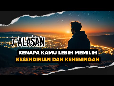 7 ALASAN KENAPA KAMU MENYENDIRI DAN MENJAUH DARI KERAMAIAN - Duaratus Persen