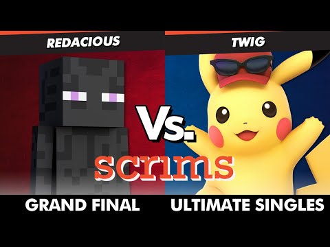 Scrims Showdown 47 GRAND FINALS - Redacious (Steve) Vs. Twig (Pikachu) SSBU Ultimate Tournament