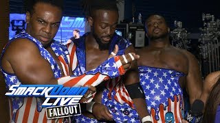 The New Day celebrates their Rap Battle victory: SmackDown LIVE Fallout, July 4, 2017