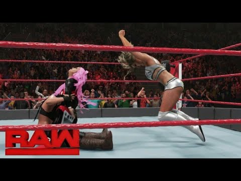WWE 2K19 RAW Aliyah vs Liv Morgan vs Peyton Royce: September 9, 2019