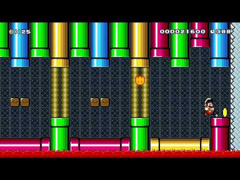 W8-KC Koopaling Keep by SharkyGW 🍄Super Mario Maker 2 ✹Switch✹ #bvw