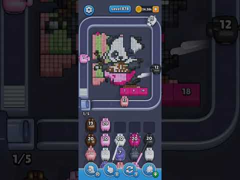 Pixel Flow Level 878 Walkthrough