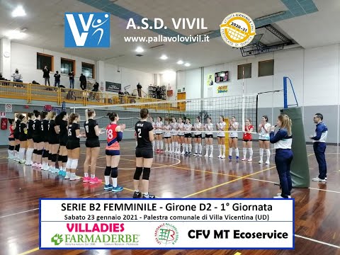 VILLADIES FARMADERBE UD - CFV MT Ecoservice PN (Serie B2 Femminile - Girone D2 - 1° giornata)
