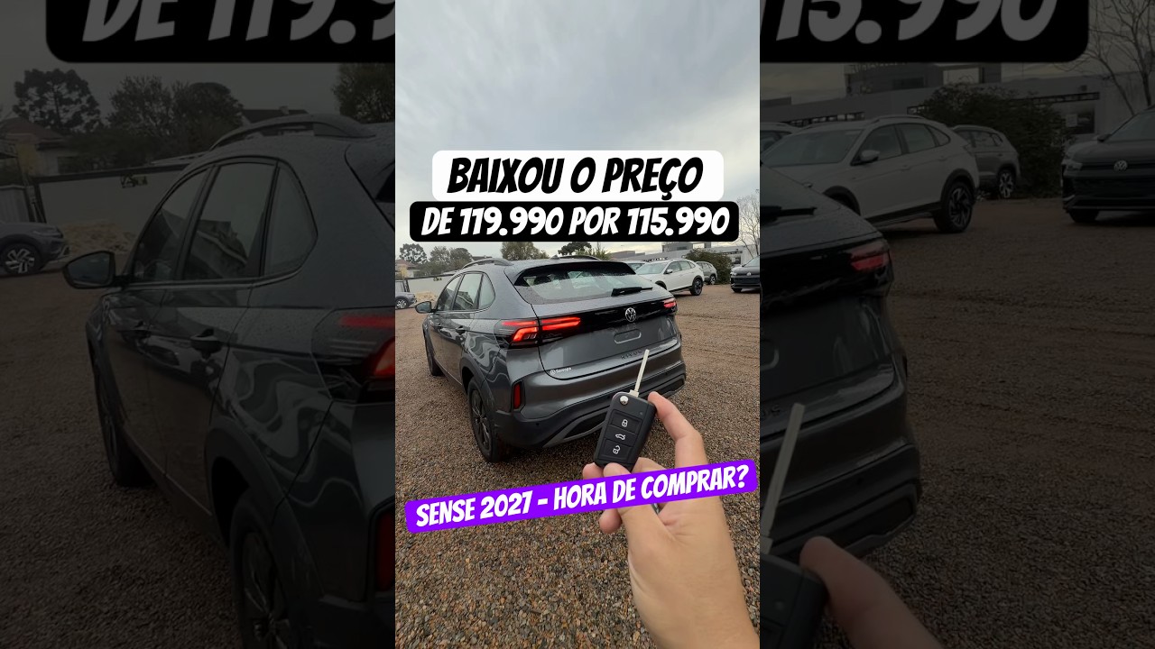 Baixou o Preço do Volkswagen Nivus Sense 2027