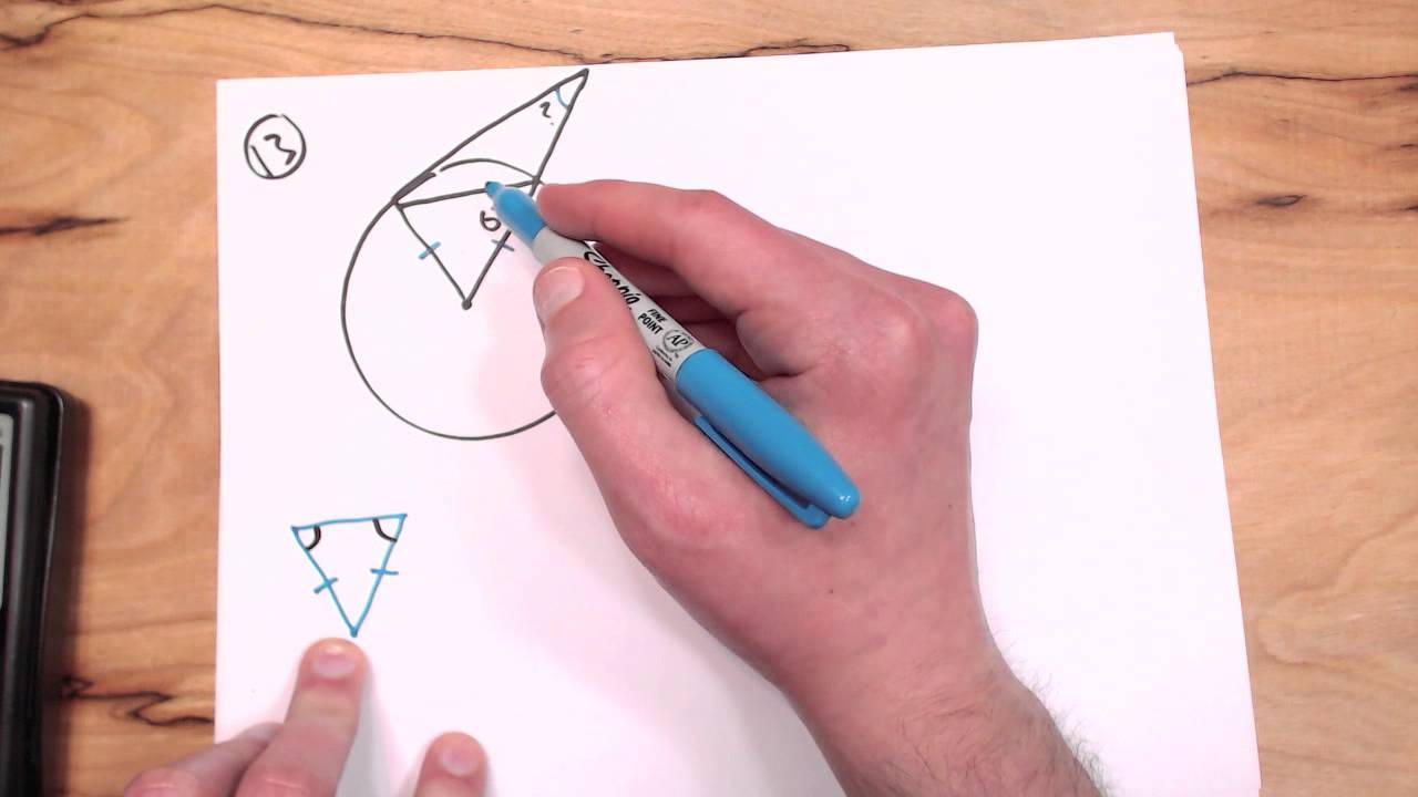 Kuta Tangents To Circles Worksheet #13