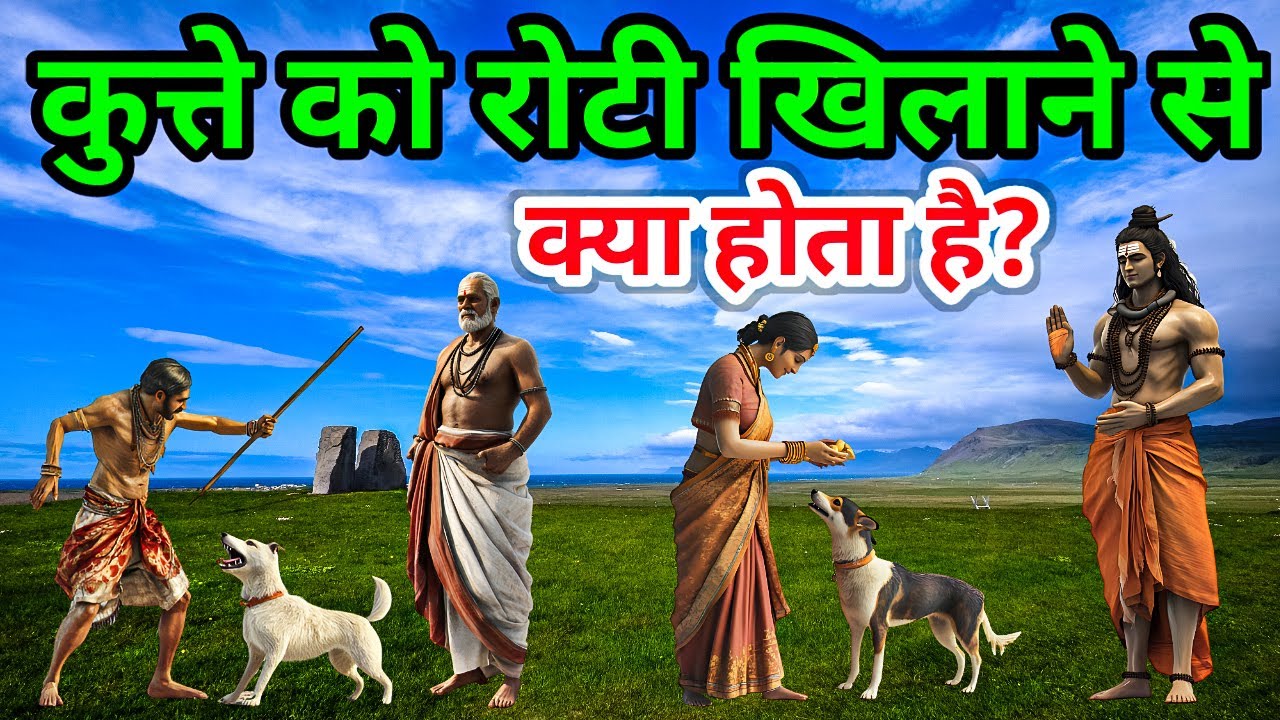 कुत्ते को  रोटी खिलाने से सुख शांति और समृद्धि कैसे आती है शिवजी ने बताया | story hindi