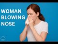 Woman Blowing Nose Female Nose Blow Sound Effect