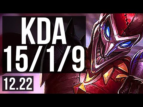 SHACO vs LILLIA (JNG) | 15/1/9, Legendary, 500+ games, 1.0M mastery | EUW Diamond | 12.22