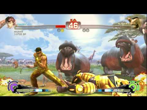 SSF4: mayas (Fei Long) VS Marusan (Zangief)