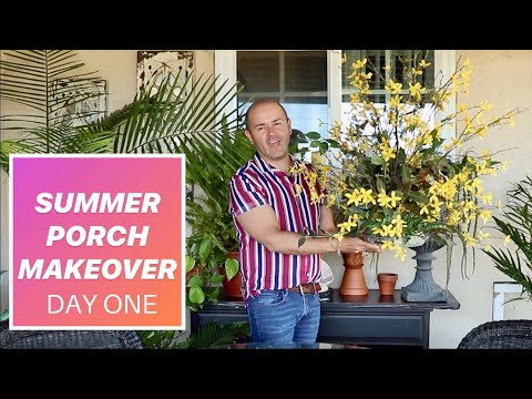 Easy Ways To Makeover A Porch  ( patio decor inspiration ) Video