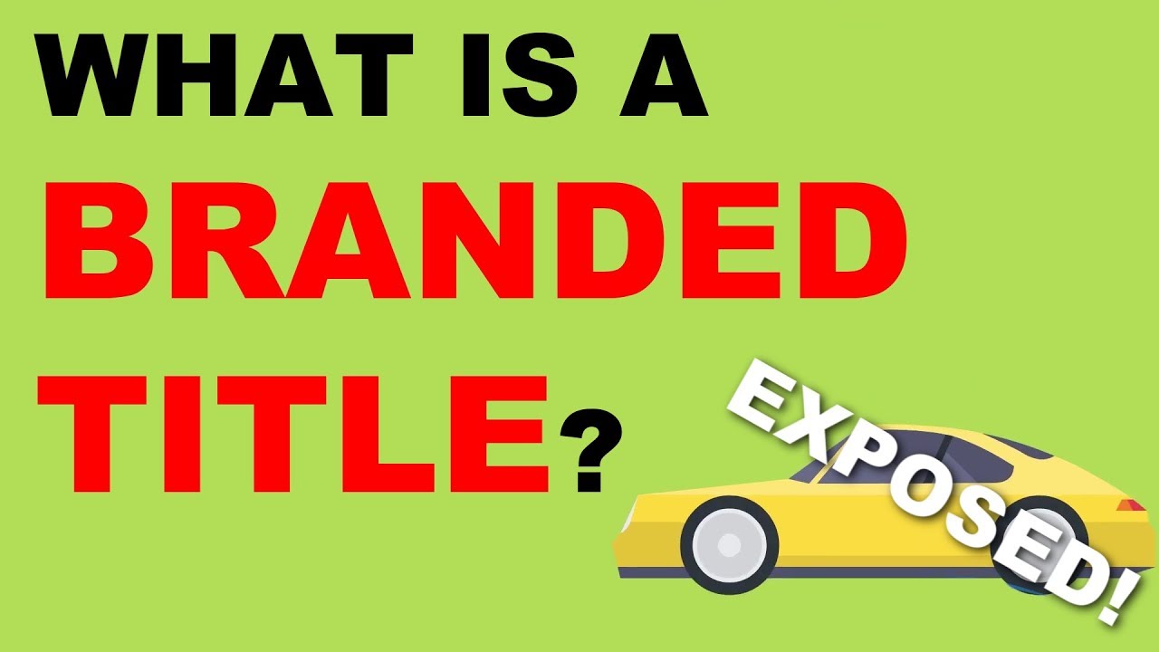 What is a branded title on a resume?