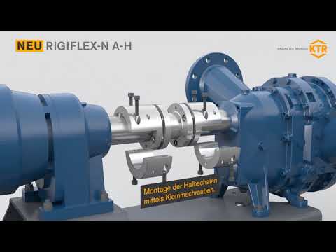RIGIFLEX-N & RIGIFLEX-N A-H: Stahllamellenkupplungen (Montage / Demontage) - KTR Systems (deutsch)