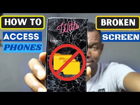 How To Access And Use Your Phone With Broken Screen With PC