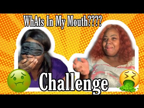 Sfida "Cosa c'è nella mia bocca"