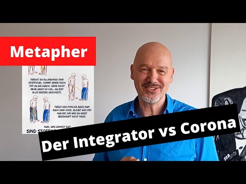 Metapher! Der Sinn der Masken sind bildlich erklärt.