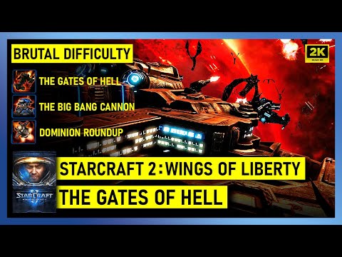 Starcraft 2: Wings Of Liberty - The Gates of Hell - Brutal All Achievements