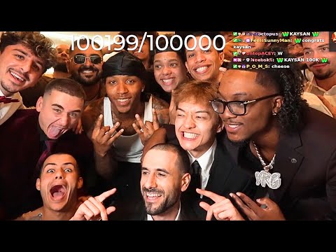 FaZe Kaysan Hits 100,000 Twitch Subscribers!