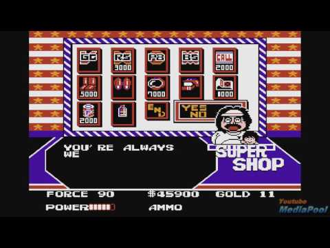 1990 Clash at Demonhead (NES) Game Playthrough Retro Game