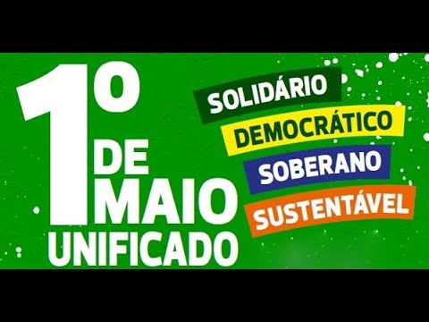 1º de Maio das Centrais Sindicais