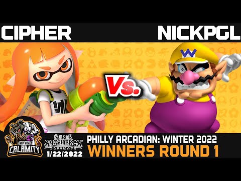 PWA 2022 Winners Round 2 - Cipher (Inkling) Vs. NickPGL (Wario) - SSBU Tournament