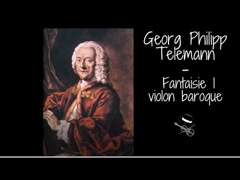 Georg Philipp Telemann Fantaisie 1 pour violon solo essai - Le Vagabond des Cordes