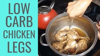 Boil Chicken Legs On The Stove — (Easy Low Carb Meal Prep Ideas)