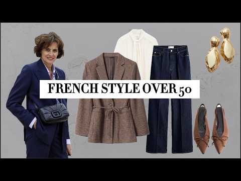 NO MORE BORING OUTFITS! French Style Over 50 That Changes EVERYTHING
